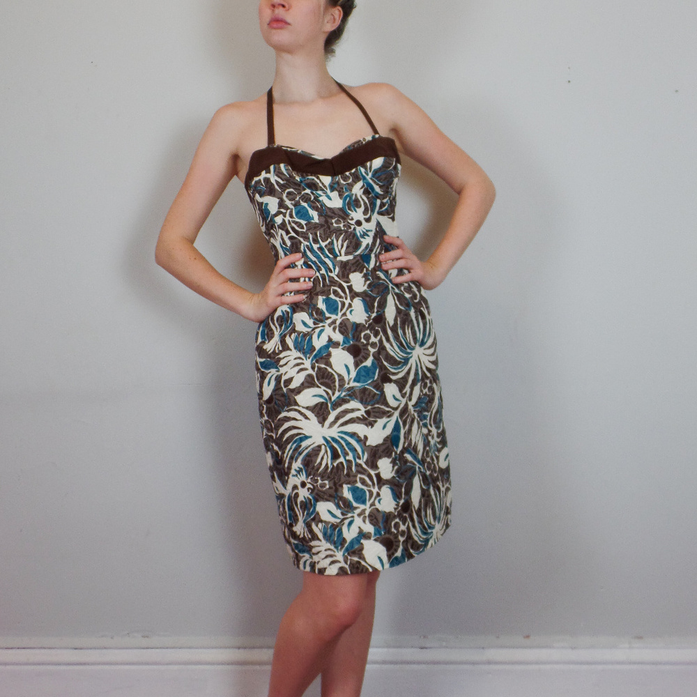 Anna Sui Spring 2016 Tropical Cocktail Dress